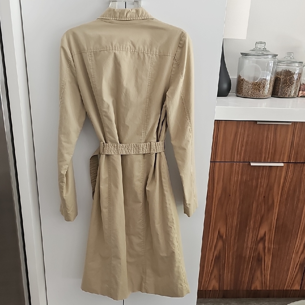 Old Navy Beige Belted Coat - Picture 3 of 3